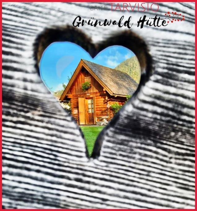 Gruenwald Huette Villa Tarvisio Bagian luar foto